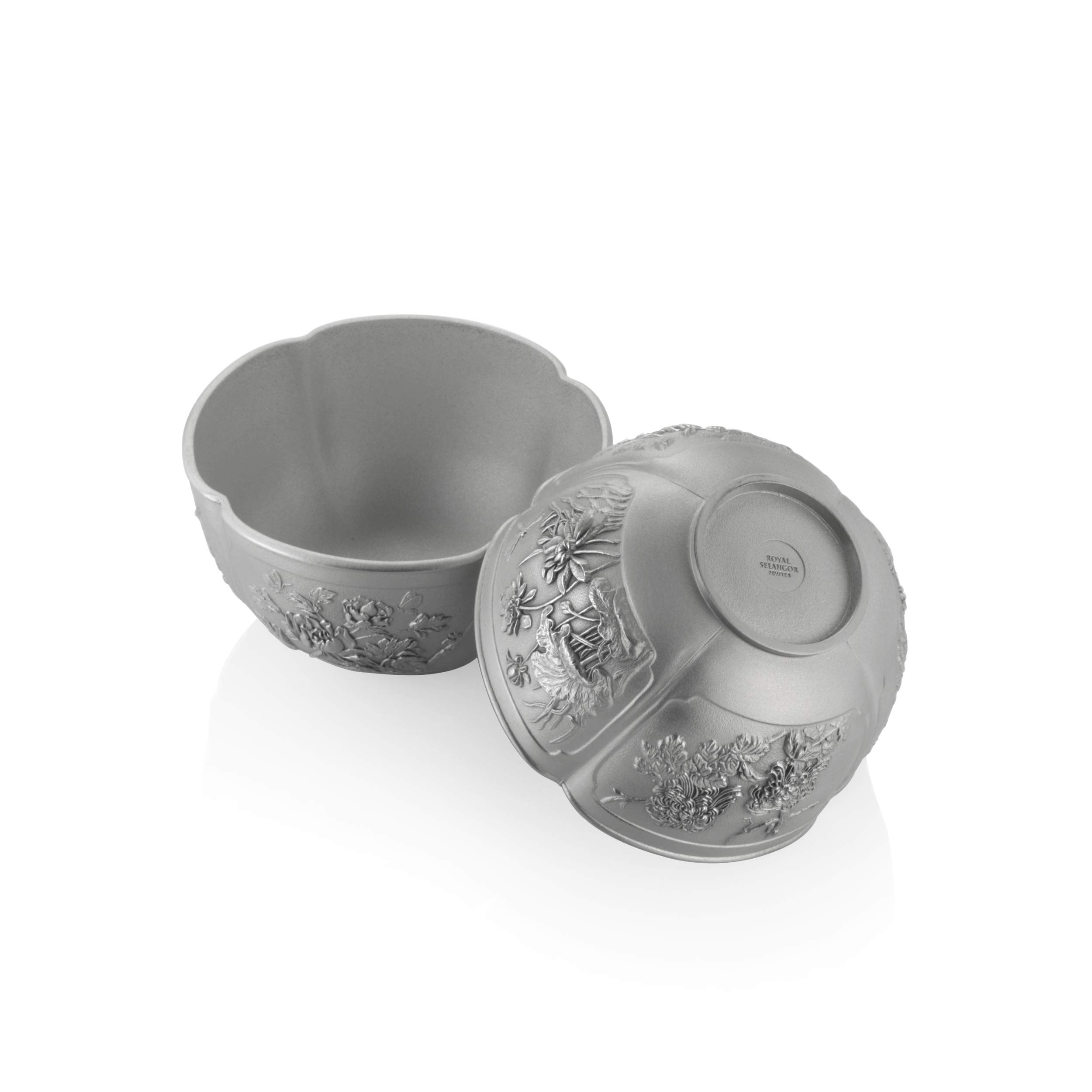 Royal Selangor Hand Finished Four Seasons Collection Pewter Bowls
