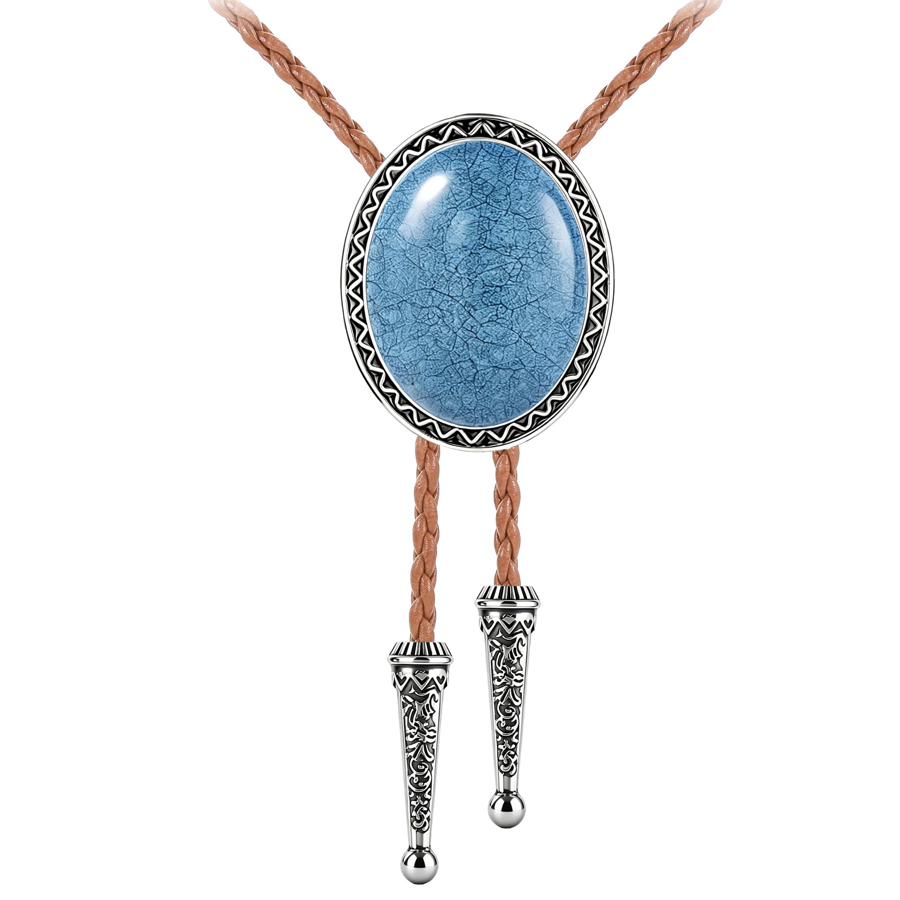 GelConnie Bolo Tie for Men Women Vintage Western Cowboy Necktie Adjustable