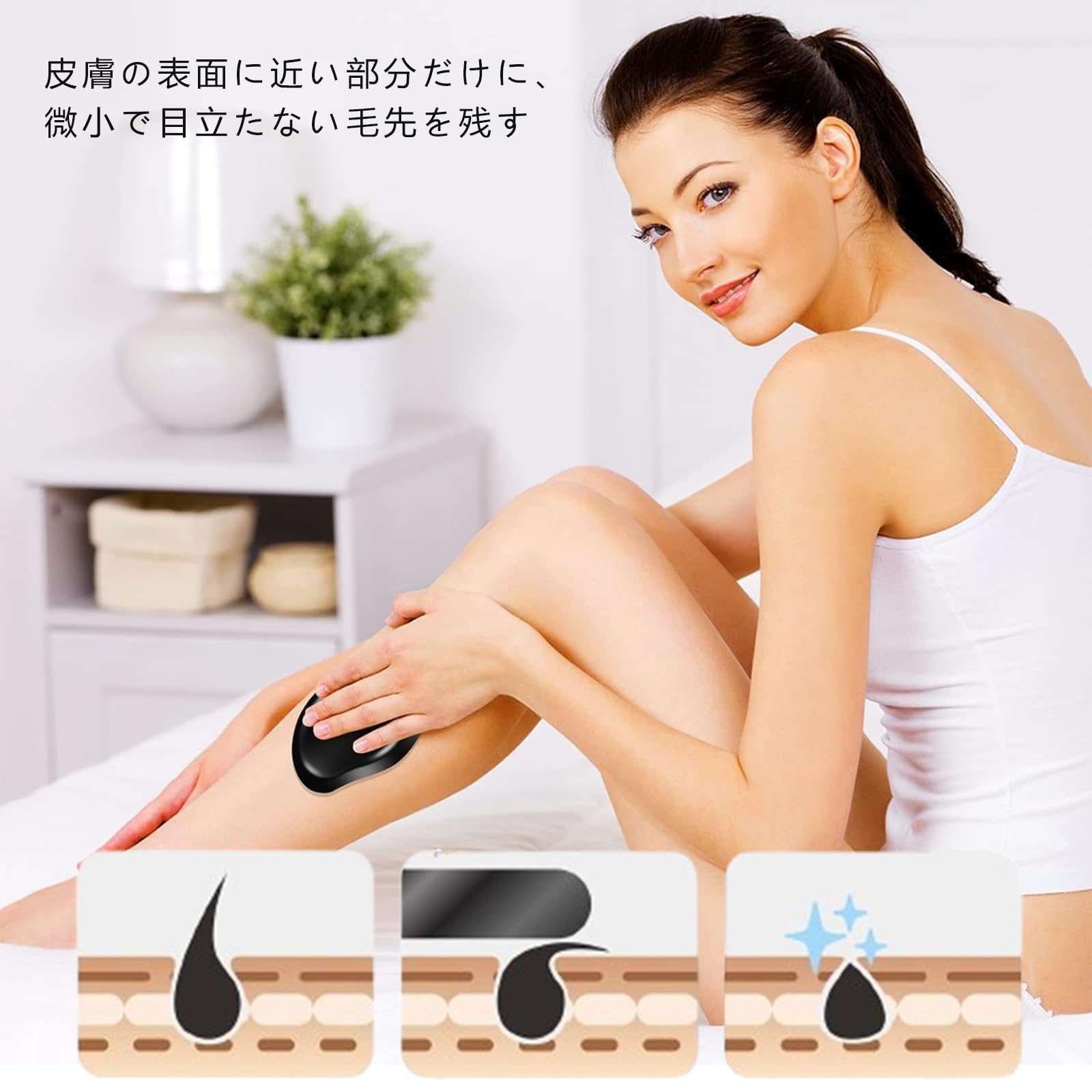 【期間限定】2020最新版脱毛器　永久脱毛　無痛脱毛 Qoo10] yete Beautigo 脱毛器 永久脱毛 無痛