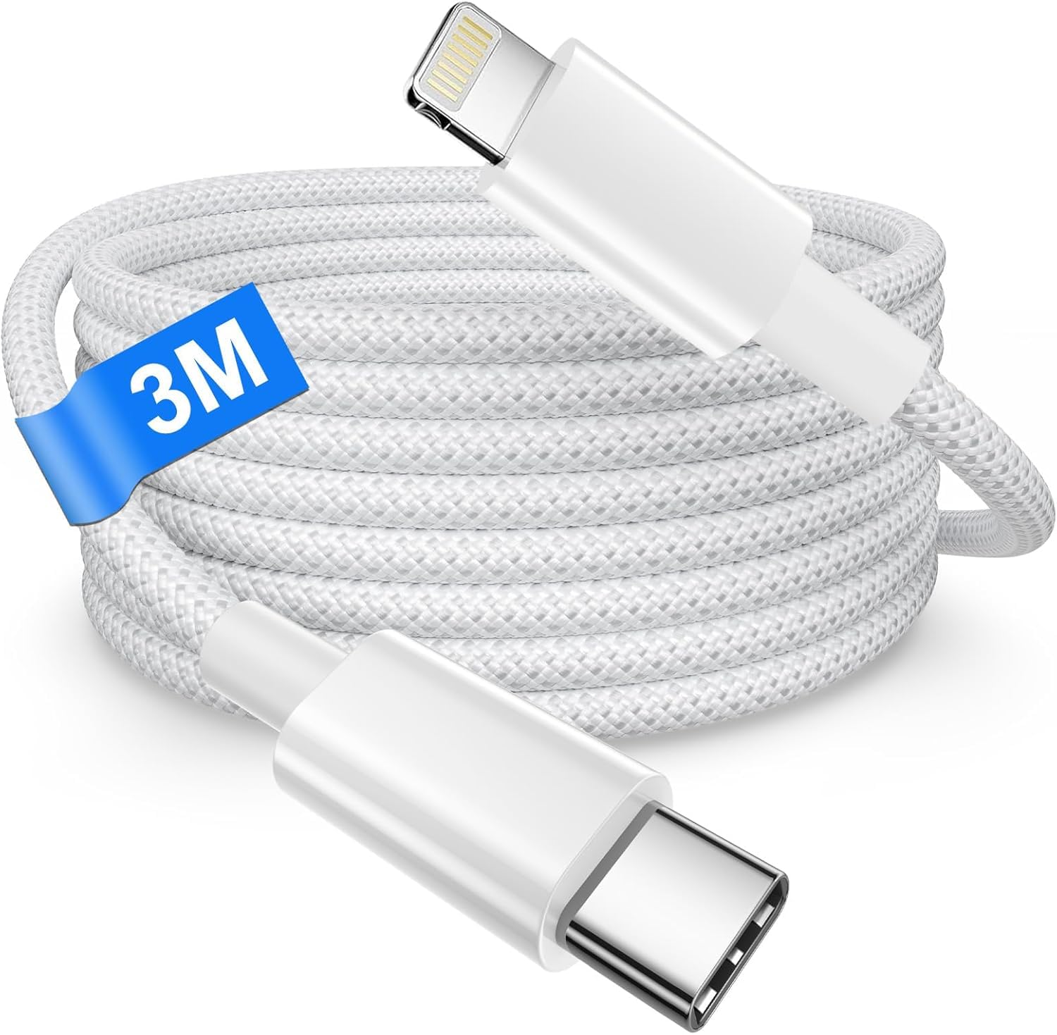 Amazon.co.jp: USB-C to Lightningケーブル【3M/MFi認証】iPhone 充電