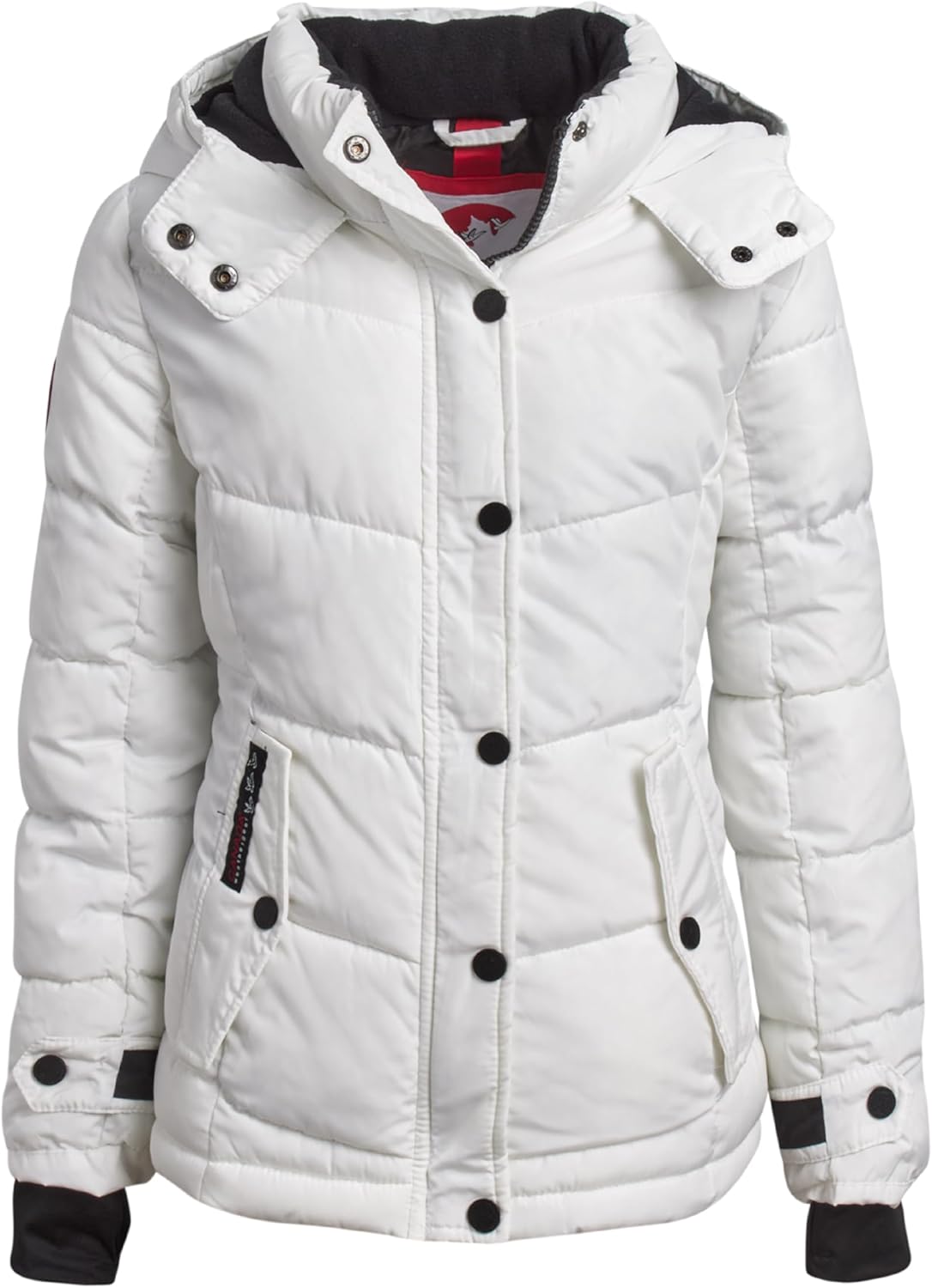 CANADA WEATHER GEAR Girls Puffer Jacket - Quilted Heavyweight Puffer Parka Jacket - Warm Winter Coat for Girls