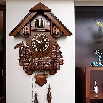 【動作確認済み】　飛び出す時計　鳩時計　ニワトリ時計　鳥時計 動作確認済み】SEIKO セイコー 飛び出す時計 鳩時計 ニワトリ