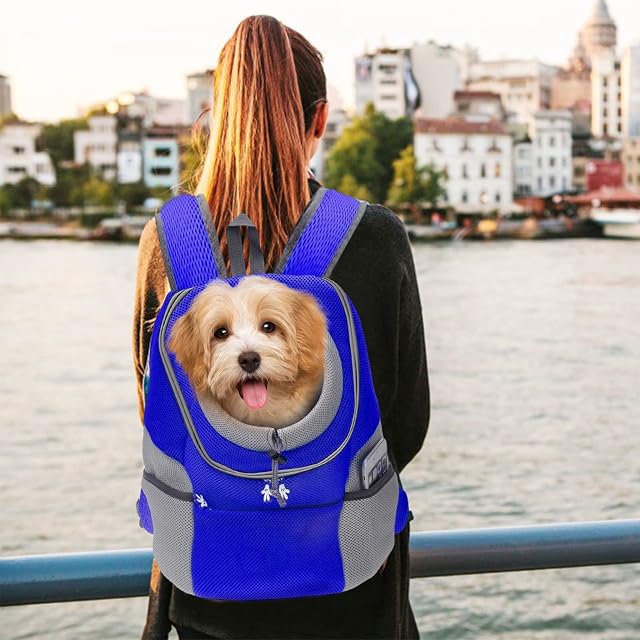 Foto 2 de 7 de PETCUTE Mochila para Perros Mochila Bolsos para Perros pequeños transportador de Perros portabebés…