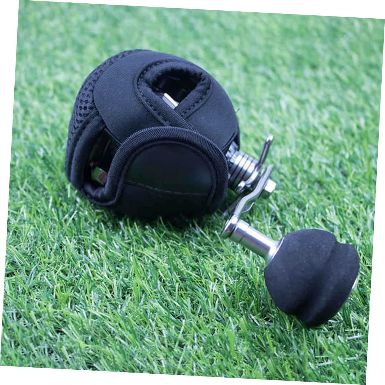 Toddmomy 2 Uds Bolsa De Carrete De Pesca Cubierta De Carrete DIY Accesorios De Pesca con Mosca Mangas De Caña De Pescar Bolsa De Carrete De Pescado Bolsa De Carrete De Pesca Transpirable