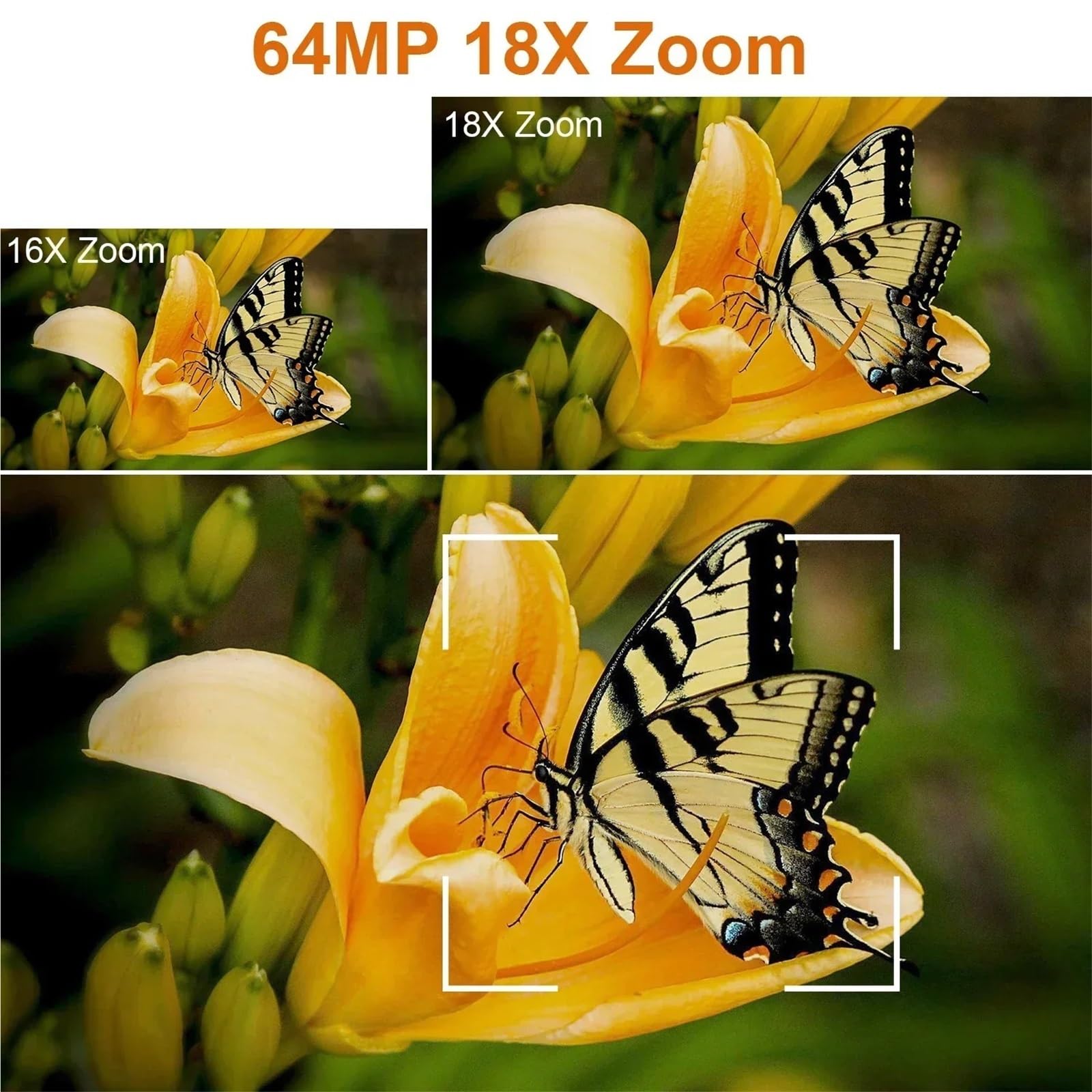Profesjonalna kamera wideo 6K do fotografii, 18-krotny zoom cyfrowy noktowizor vlogowania 64MP WiFi transmisja na żywo internetowa Lekki(No card,Light-wireless mic)