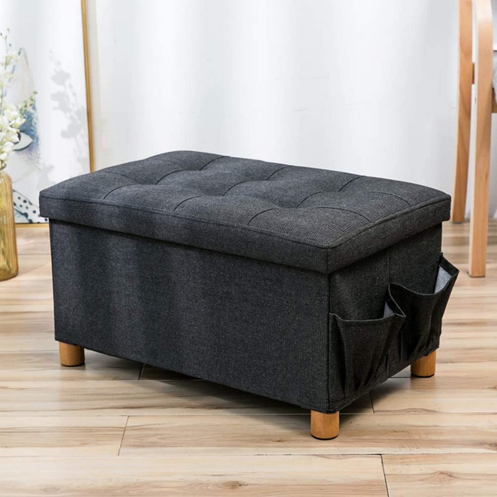 Pouf Ottoman Pliable Chic | Siège de Décoration Intérieure Haut de Gamme