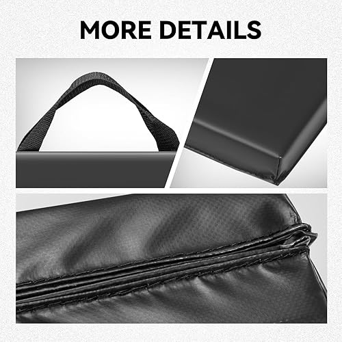 Miniatura 6 de Auto Dynasty Alfombrilla plegable de EVA plegable para mecánicos, almohadilla de espuma de 1.5 pulgadas de grosor con asas de transporte portátiles