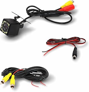 Car Backup Camera, Vehicle Backup Reverse Cameras with 12 LED Night Vision, HD 170° Wide Angle Auto Rear View Camera, Universal for Cars, SUV, Trucks