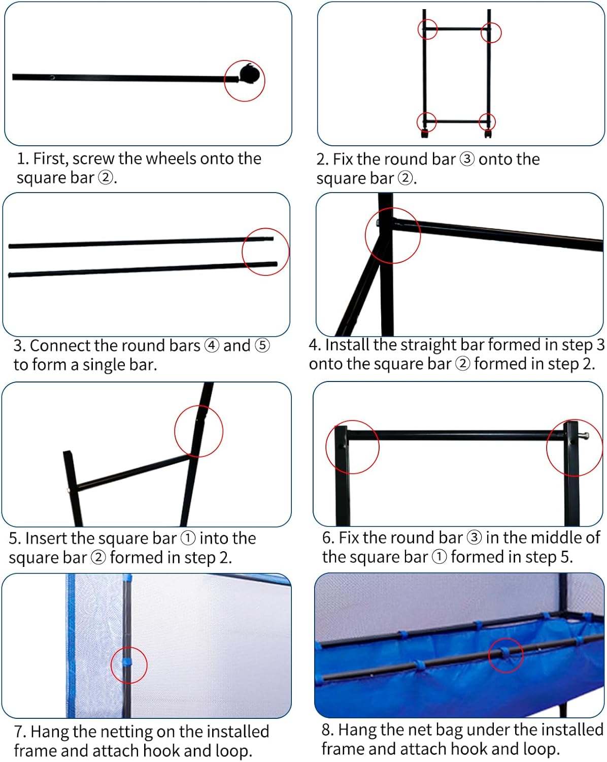 Extra Wide Table Tennis Ball Catch Net, Floor Standing Practice Net with Wheels, Durable Ball Recycling Collector for Multi-Ball Training, Table Tennis Accessories & Serve Practice