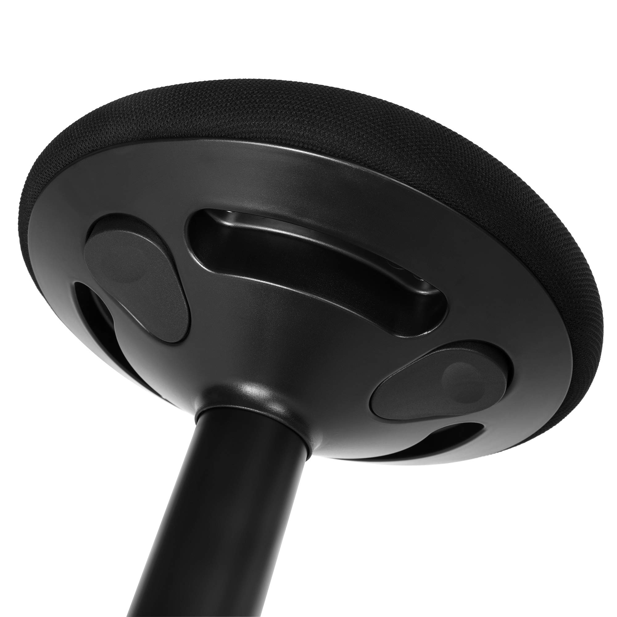 SONGMICS Tabouret Dynamique Assis Debout Rotatif 360° Hauteur Réglable 50-65 cm Ergonomique Noir OSC04BK