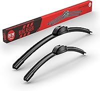 Vista 13 de Paquete de 2 limpiaparabrisas de repuesto de 20 pulgadas para Ford F150 F250 F350 F450 F550 2008-1999 Expedition 2006-1999 Explorer 2010-2005, Honda