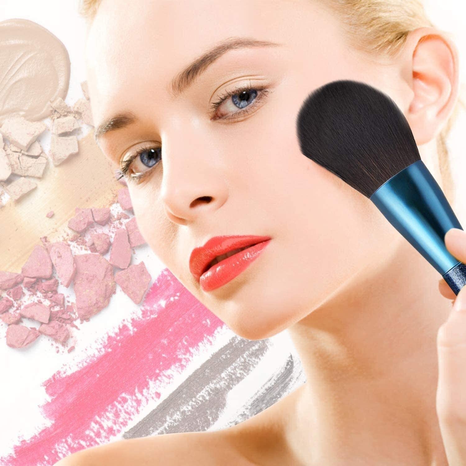 Pennelli for Il Trucco Professionale 12 Pezzi, Fondazione Polvere Blush Blush Blending Concealer Eyeshadow Brush Set