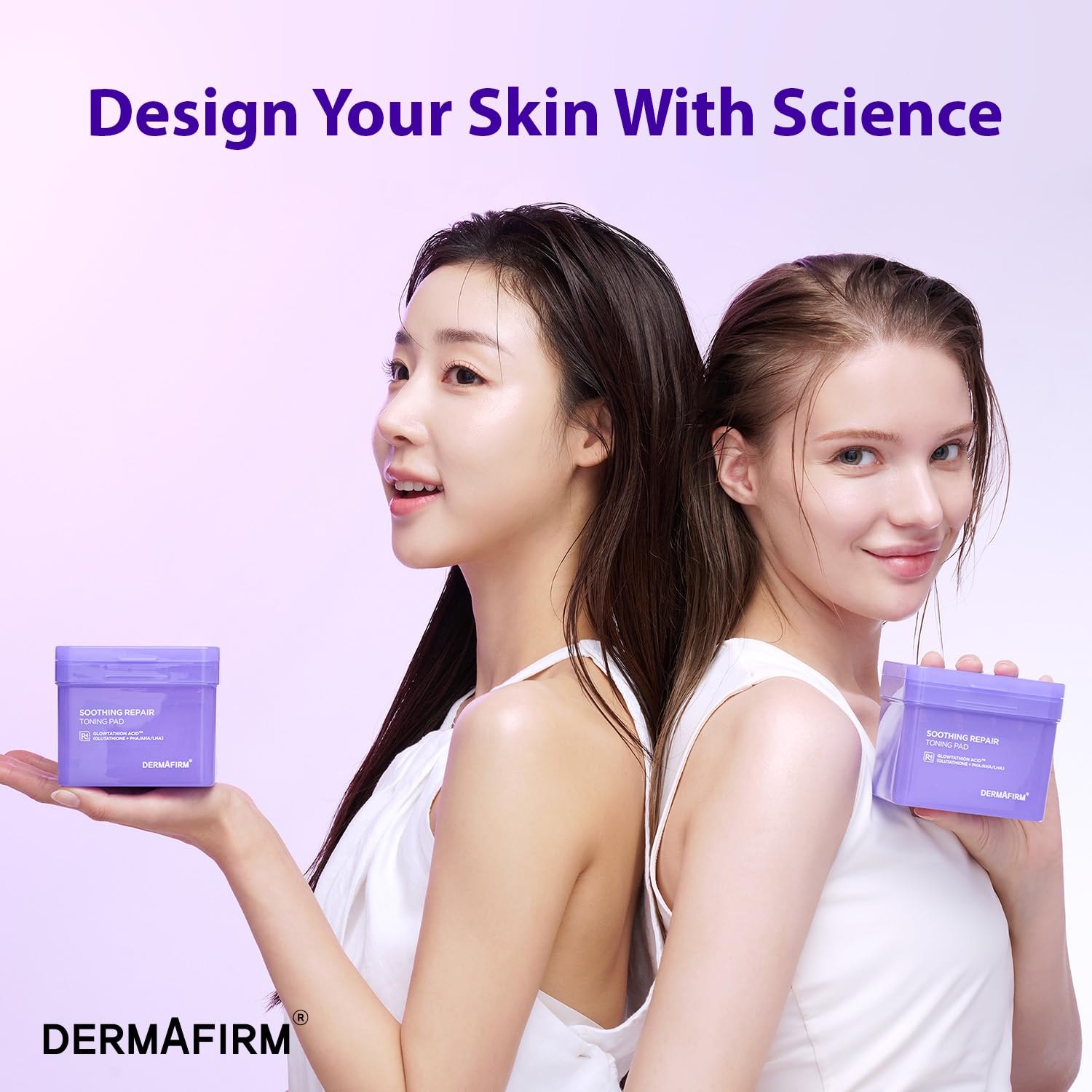 Amazon.com: DERMAFIRM Soothing Repair Toning Pad - Korean Skin