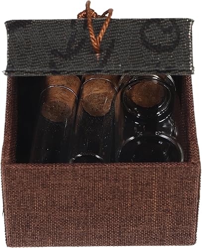 Miniatura 4 de HOMSFOU 1 juego de caja de almacenamiento lanugo titular de dientes perdidos soporte de dientes de recuerdo umbilical contenedor de madera de