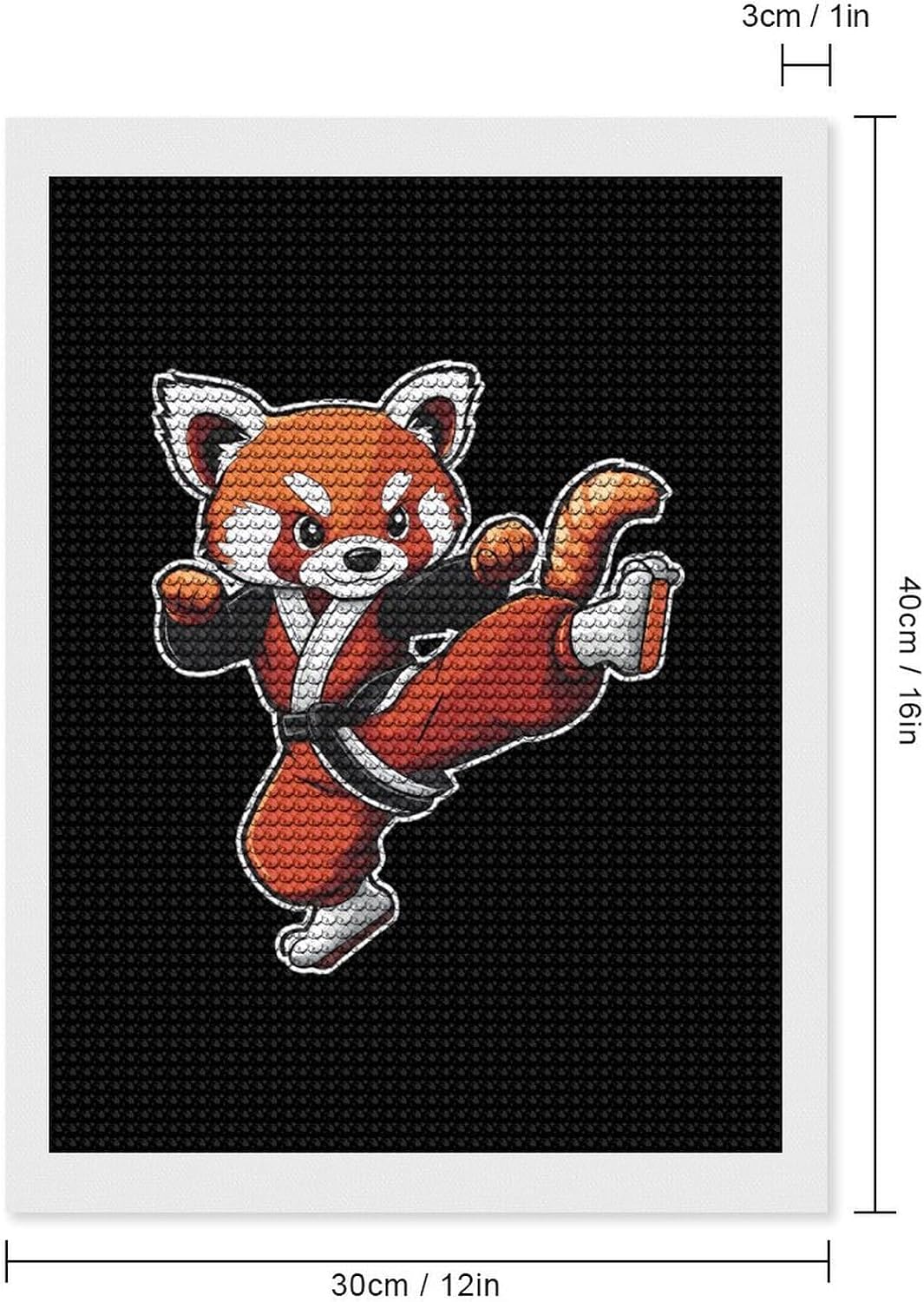 Redpanda Karate Adults Diamond Art Kits Round Full Drill 5D Painting Kit Craft DIY Gifts