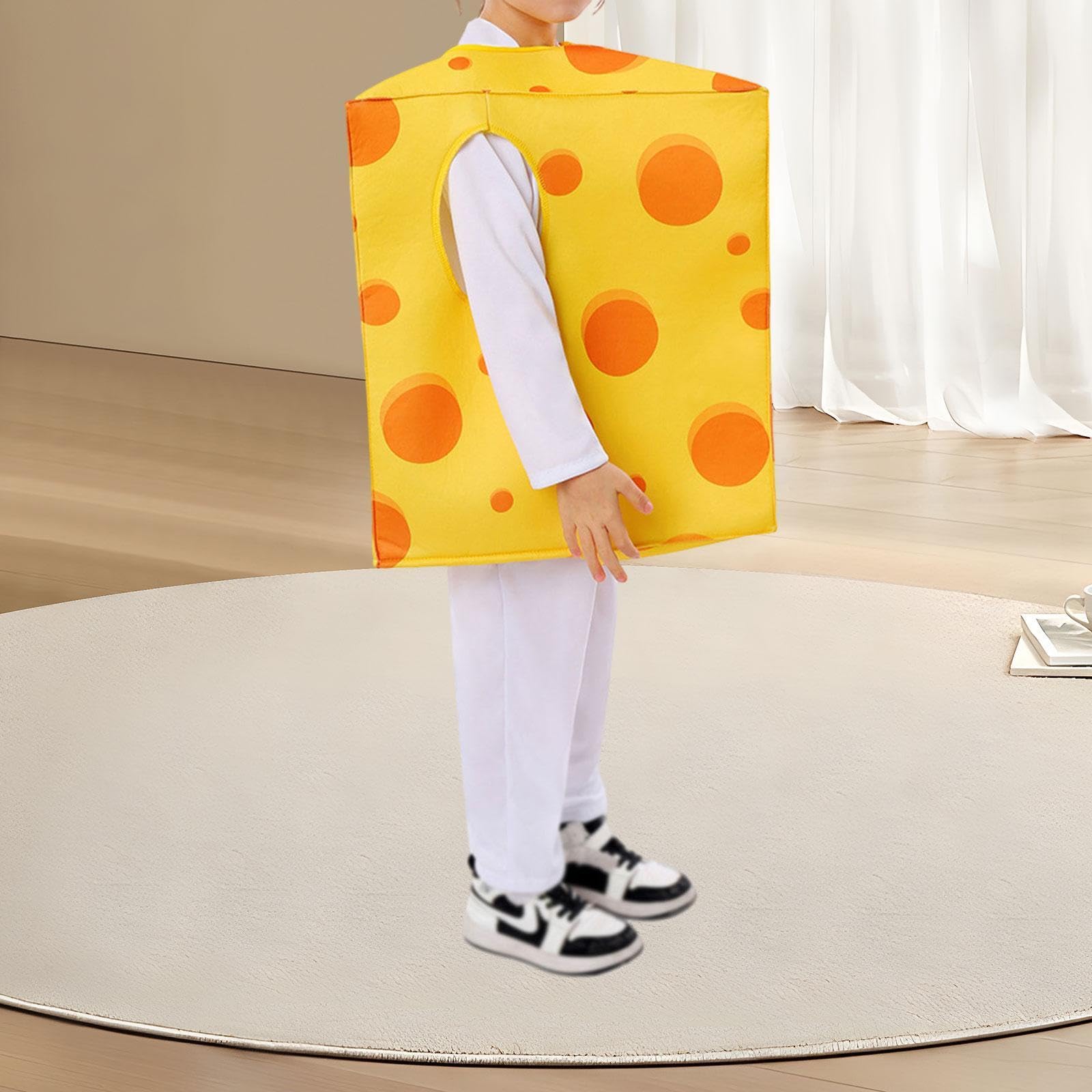 predolo Costume Da Big Cheese per Bambini, Divertente E Carino, per Feste a Tema Halloween.