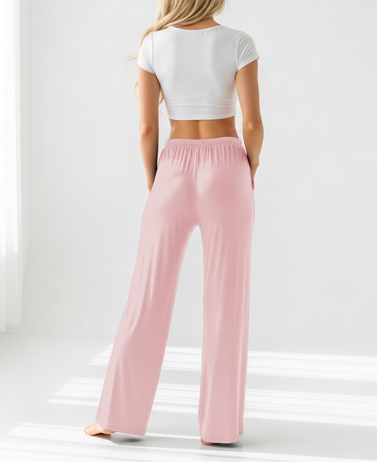 Sexy Basics 3 Pack Buttery Soft Pajama Pants for Women | Comfy Casual Lounge Pajama Bottoms | Drawstring & Pockets Pj - Image 3