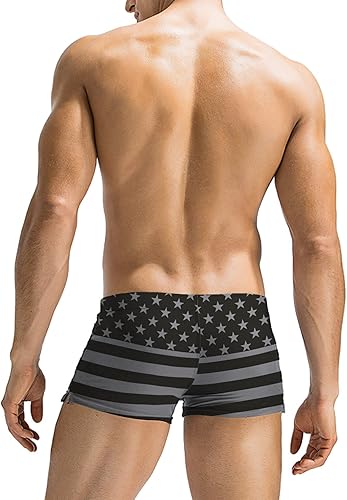 Miniatura 3 de COOFANDY - Traje de baño de secado rápido para hombre, con diseño de camuflaje y bolsillos