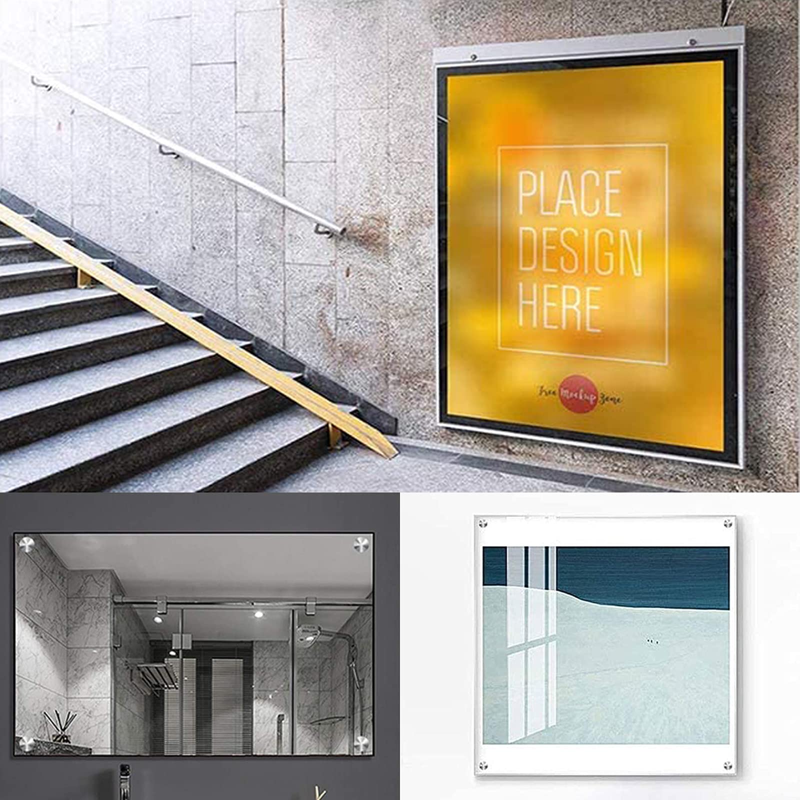 SUpoetry 30 Pièces 12×20 Mm Vis Publicité En Acier Inoxydabl