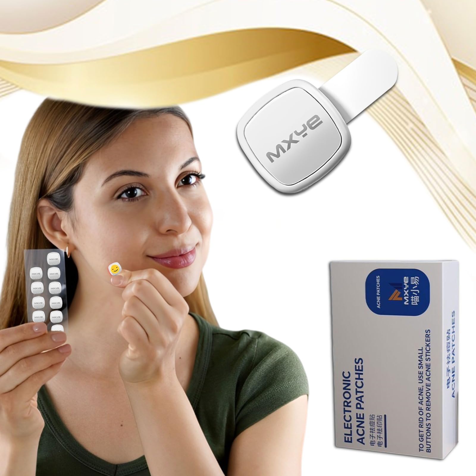 ENLIWISH Electronic Acne Patches Light Therapy Pimple Patch Red Light Zit Patches 6-Packs, Use 6-8 hours-image-19
