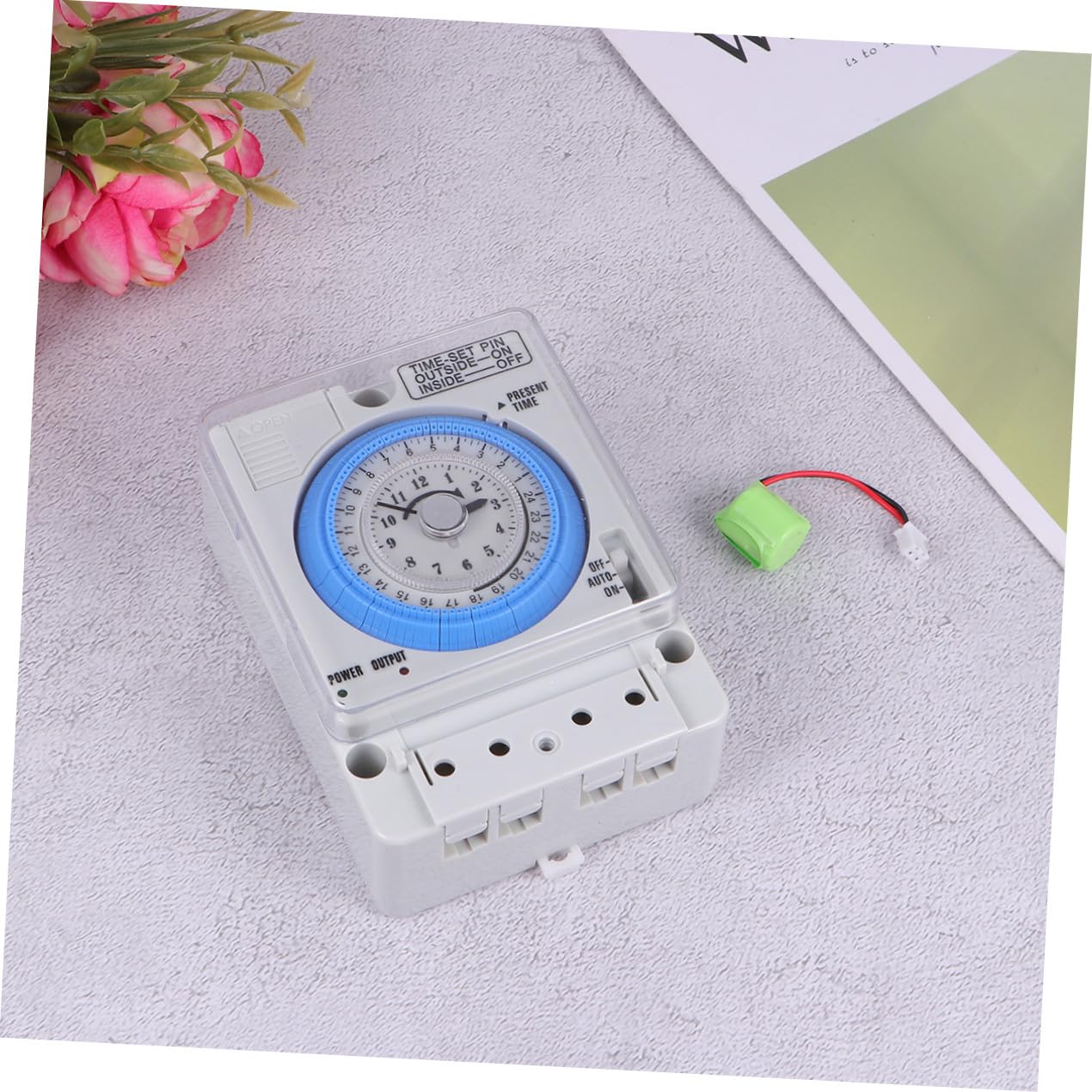 Mechanischer Zeitschalter 16a aus PC 110-230vac für Küche