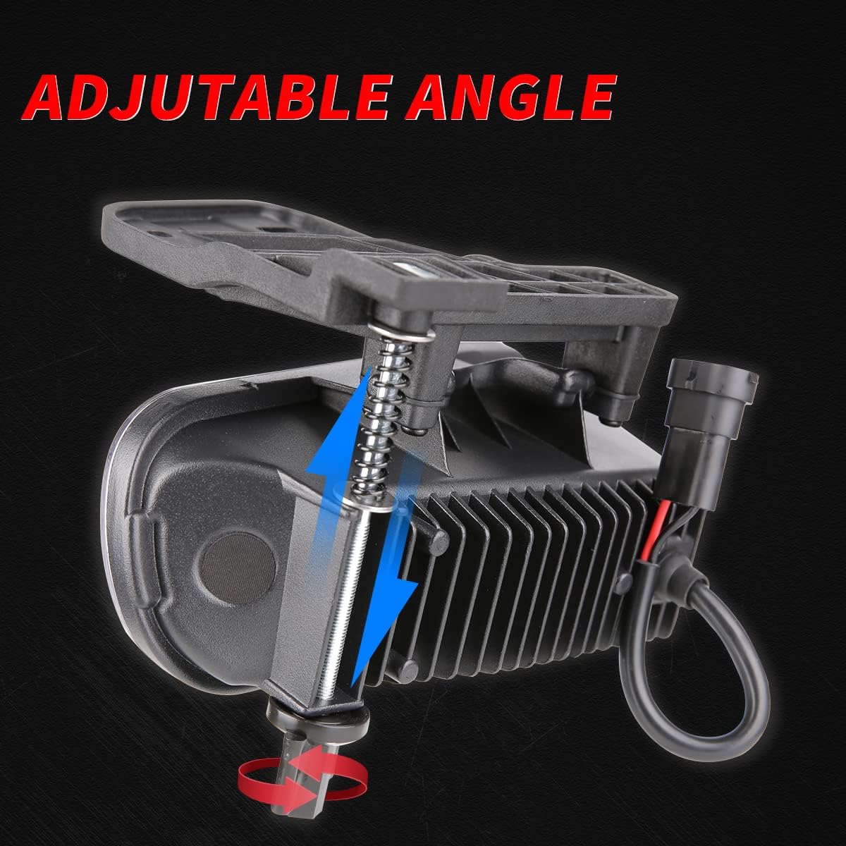 LED Projector Fog Lights Compatible with 1999-2002 GMC Sierra 2000-2006 GMC Yukon/Yukon XL Pickup Truck DOT Approved-Clear Lens