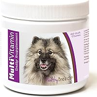 Vista 135 de Healthy Breeds Multivitamínico siberiano Husky para perros, suplemento diario recomendado por veterinarios, sabor a tocino, 60 masticables suaves
