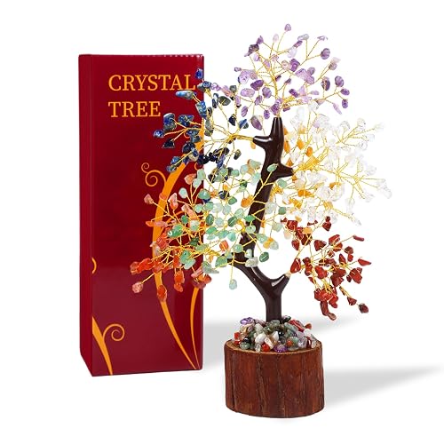 Crystal Tree of Life with Chakra Stones - Healing Crystals