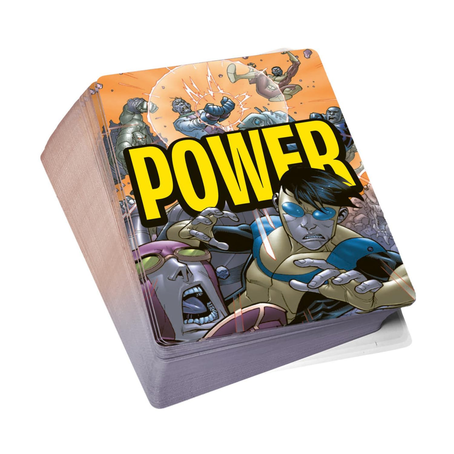 Free League Invincible - Superhero Roleplaying Power Cards, 70+ Card Deck for Quick Power Reference — image 1