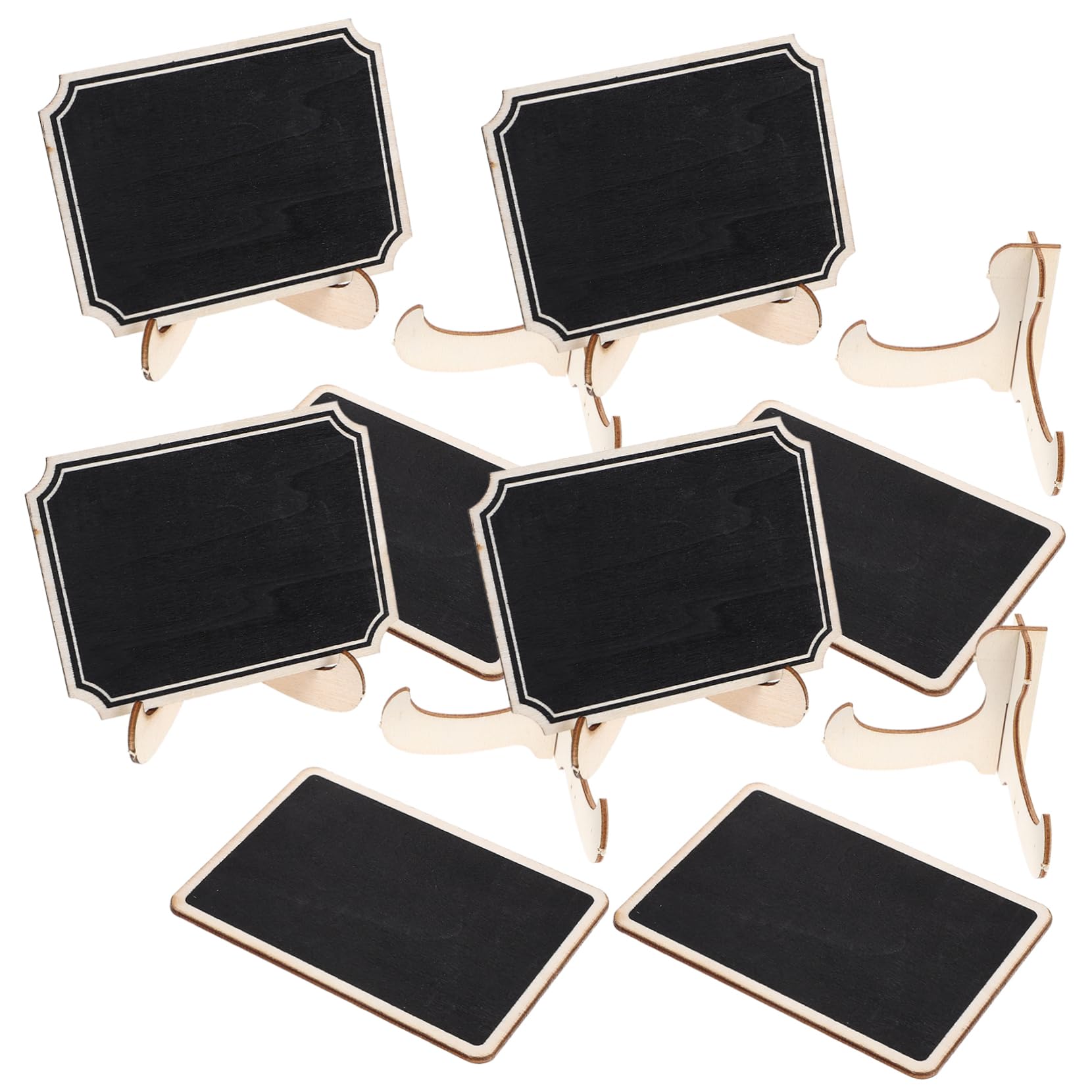 MAGICLULU 3 Juegos Pizarra Pequeña Para Carteles Pizarra Letrero Tablero Para Mensajes Tablero De Fieltro Para Letras De Avisos De Fieltro Pizarra 20 piezas * 3