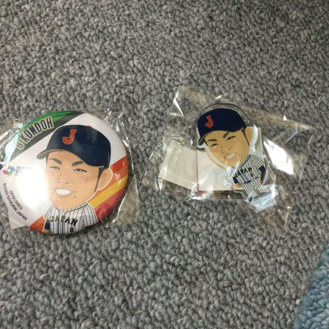 Amazon.co.jp: 侍ジャパン wbc 近藤健介 8 アクリルスタンド 缶