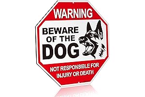 Anley Beware of The Dog Warning Sign