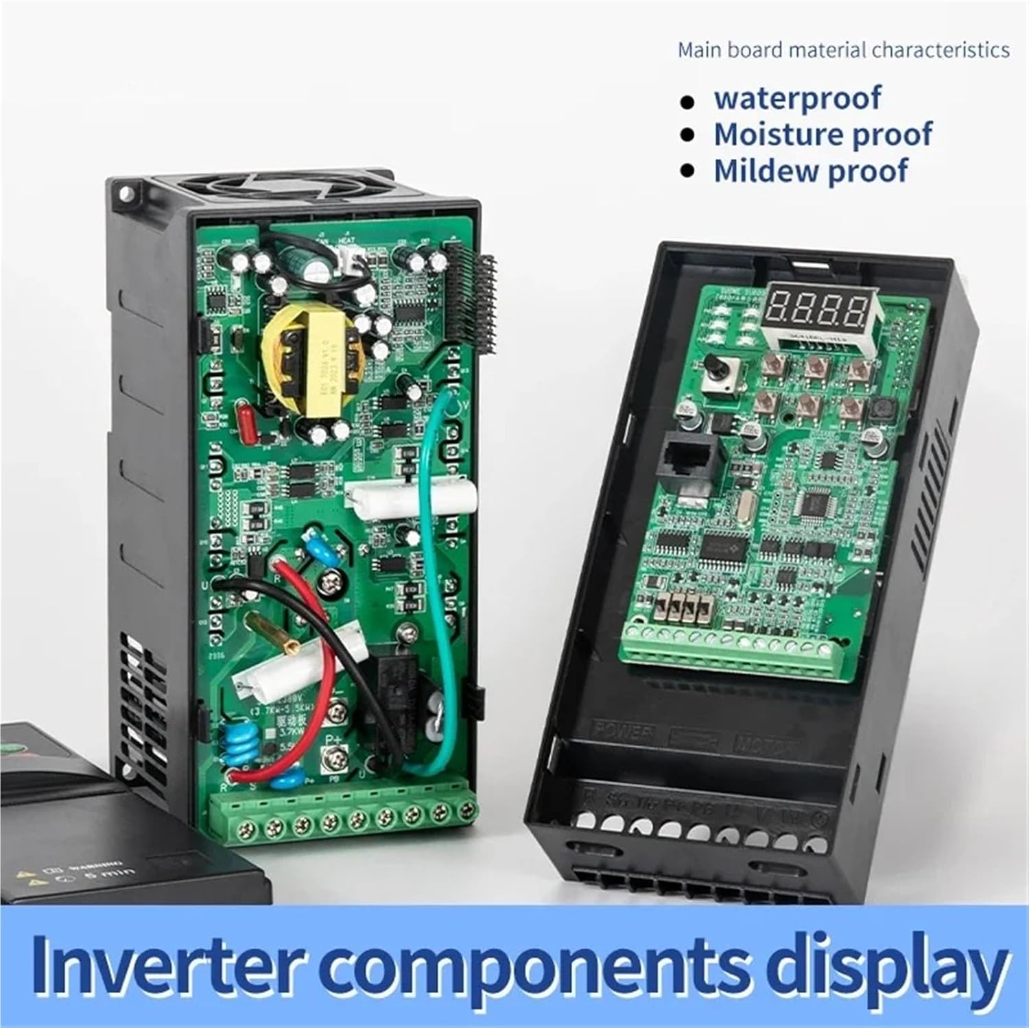 Internal components of the ATUUKOPC SU600 VFD