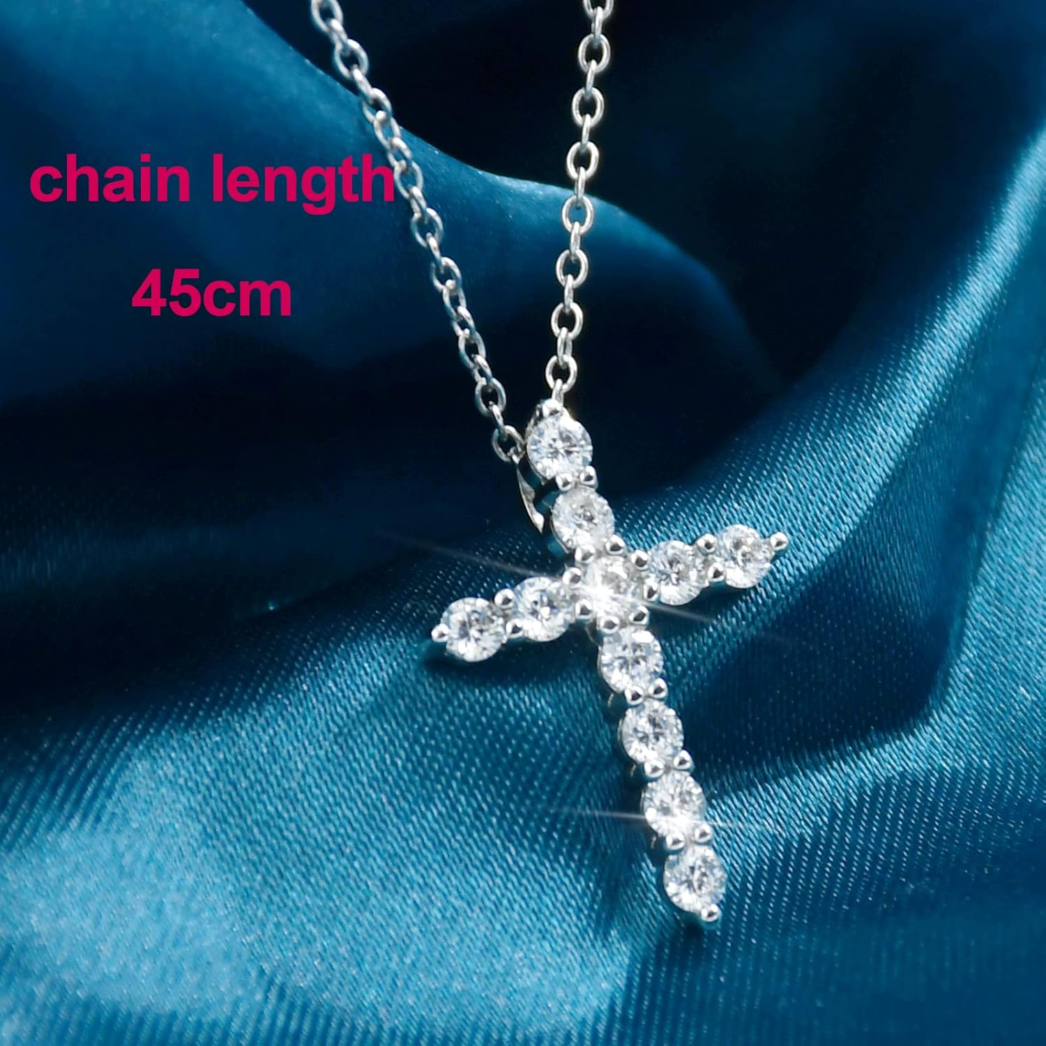 Sterling Silver Cross Necklace for Men and Women | Cross Pendant | Gold Necklaces for Women - Image 5