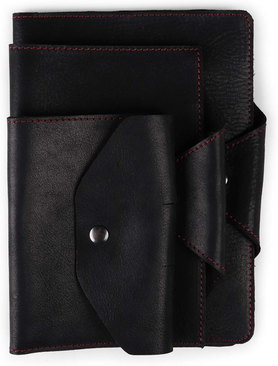 Londo Genuine Leather Portfolio – Padfolio with Notepad & Snap Closure for Business, Office & Travel