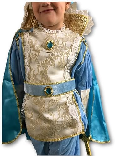 Miniatura 3 de Disfraz renacentista de lujo, del príncipe Tudor, Romeo y Shakespeare, talla 6, Multi