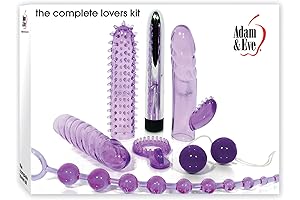 Adam and Eve's Lovers Kit: Ignite Passion with Beads, Sleeves, and Vibe