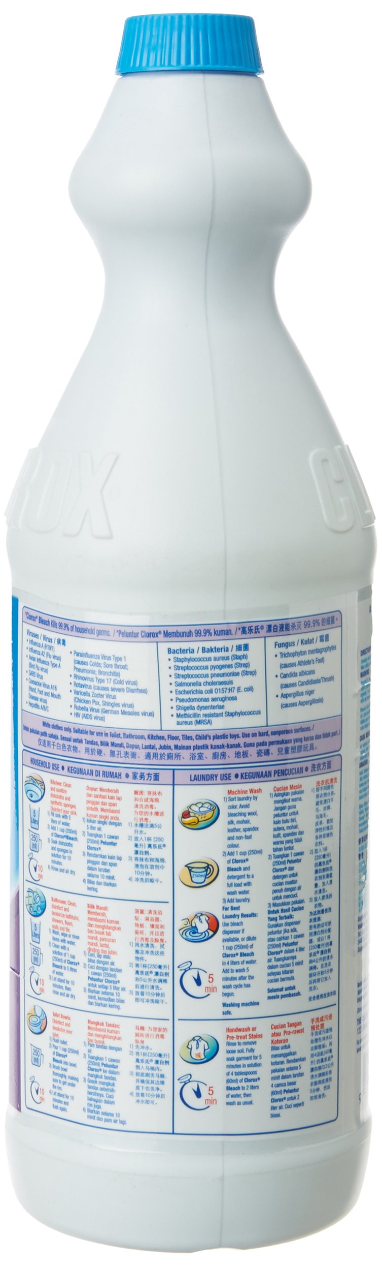 Clorox Liquid Bleach Lavender, 1 L - Image 2 thumbnail