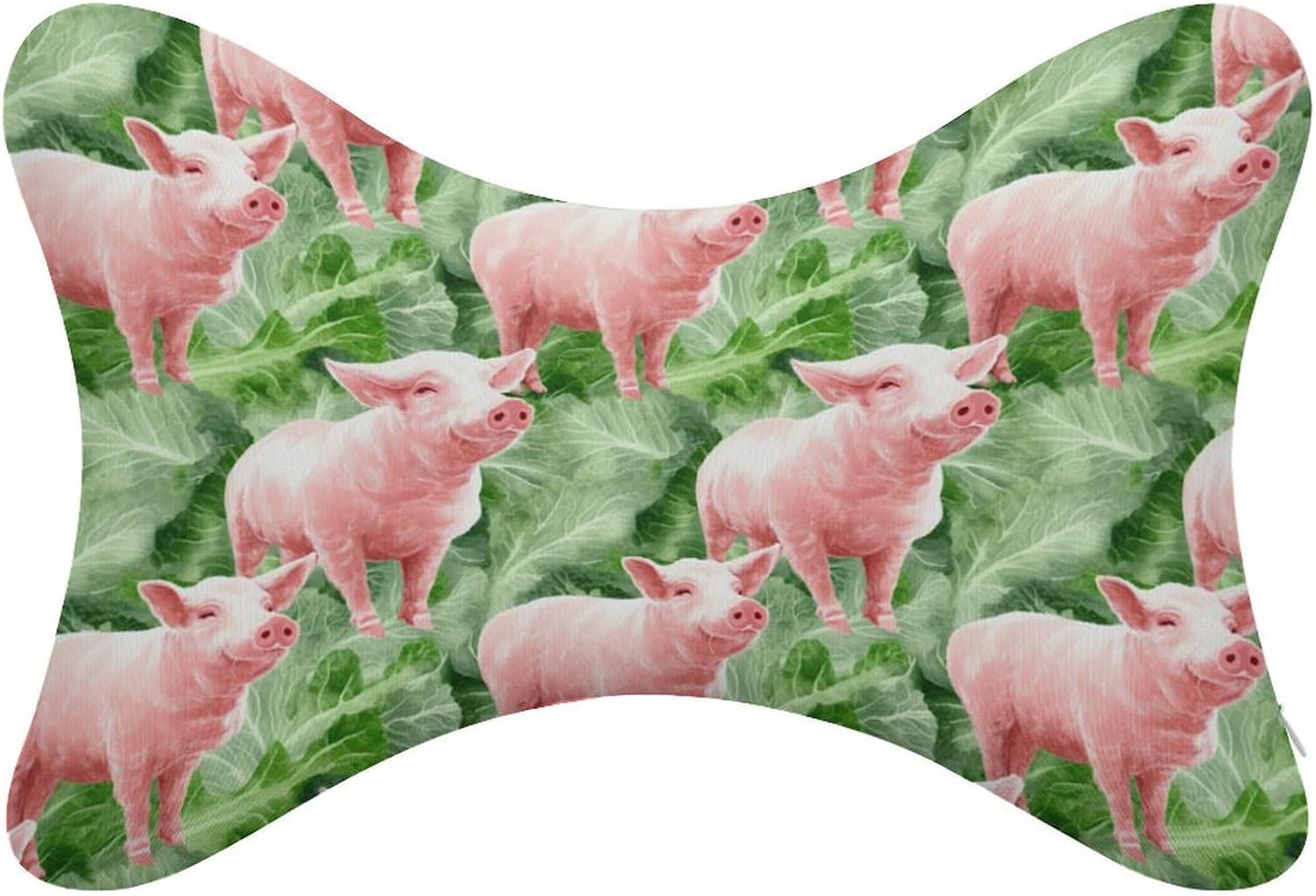 Pigs 2 Pack Car Neck Pillow Car Headrest Soft Car Pillow for Most Cars