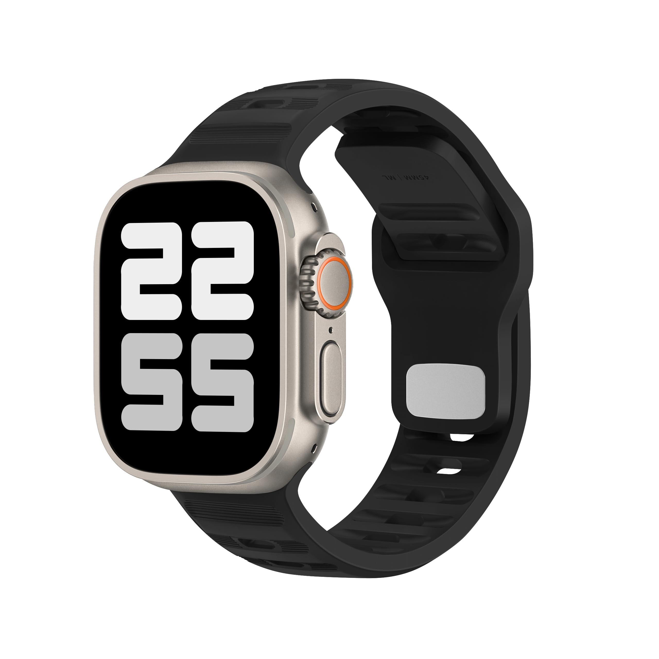 ELETTRONEO UC1 Sport Band for Apple Watch Bands Ultra 3 2 49mm, Series 11 10 46mm, 9 8 7 45mm 41mm, SE 6 5 4 44mm 40mm, 3 2 1 42mm 38mm Men Women