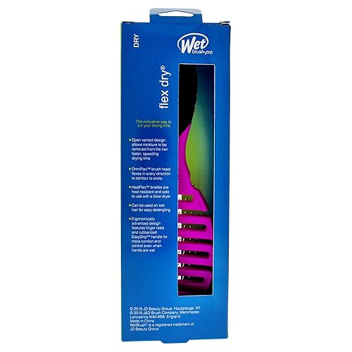 Miniatura 5 de Wet Brush Pro Flex Dry Brush - Púrpura 1 Pc