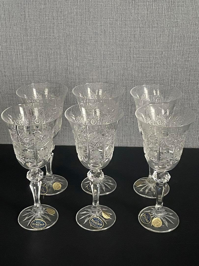 Bohemia Glass クリスタルグラスセット 5点亲新品未使用 【公式通販】