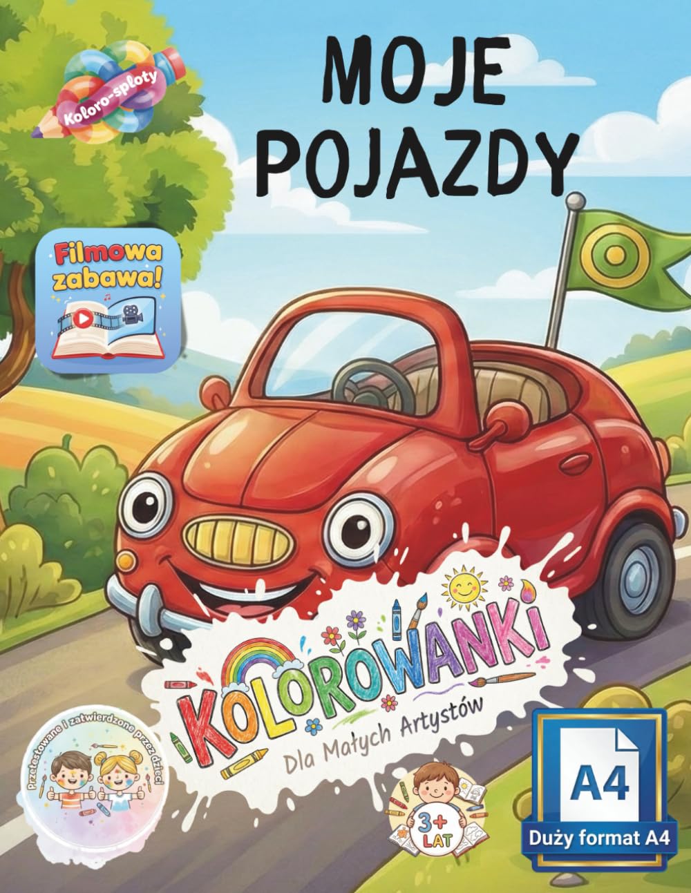 Moje pojazdy: Koloro-sploty