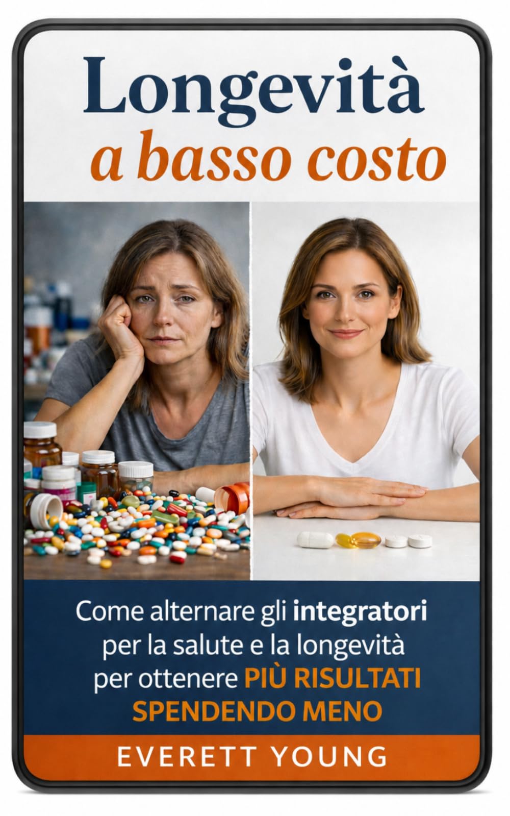 Longevità a basso costo: Come alternare gli integratori per la salute e la longevità per ottenere PIÙ RISULTATI SPENDENDO MENO