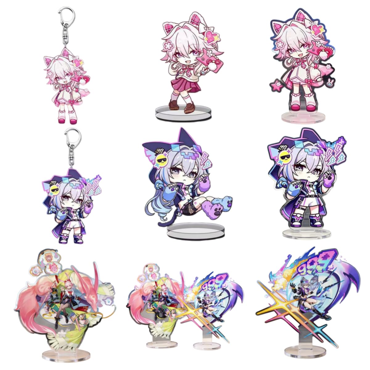 Amazon.co.jp: SHIGEY(ヒギー) 対応崩壊スターレイル アクリルスタンド