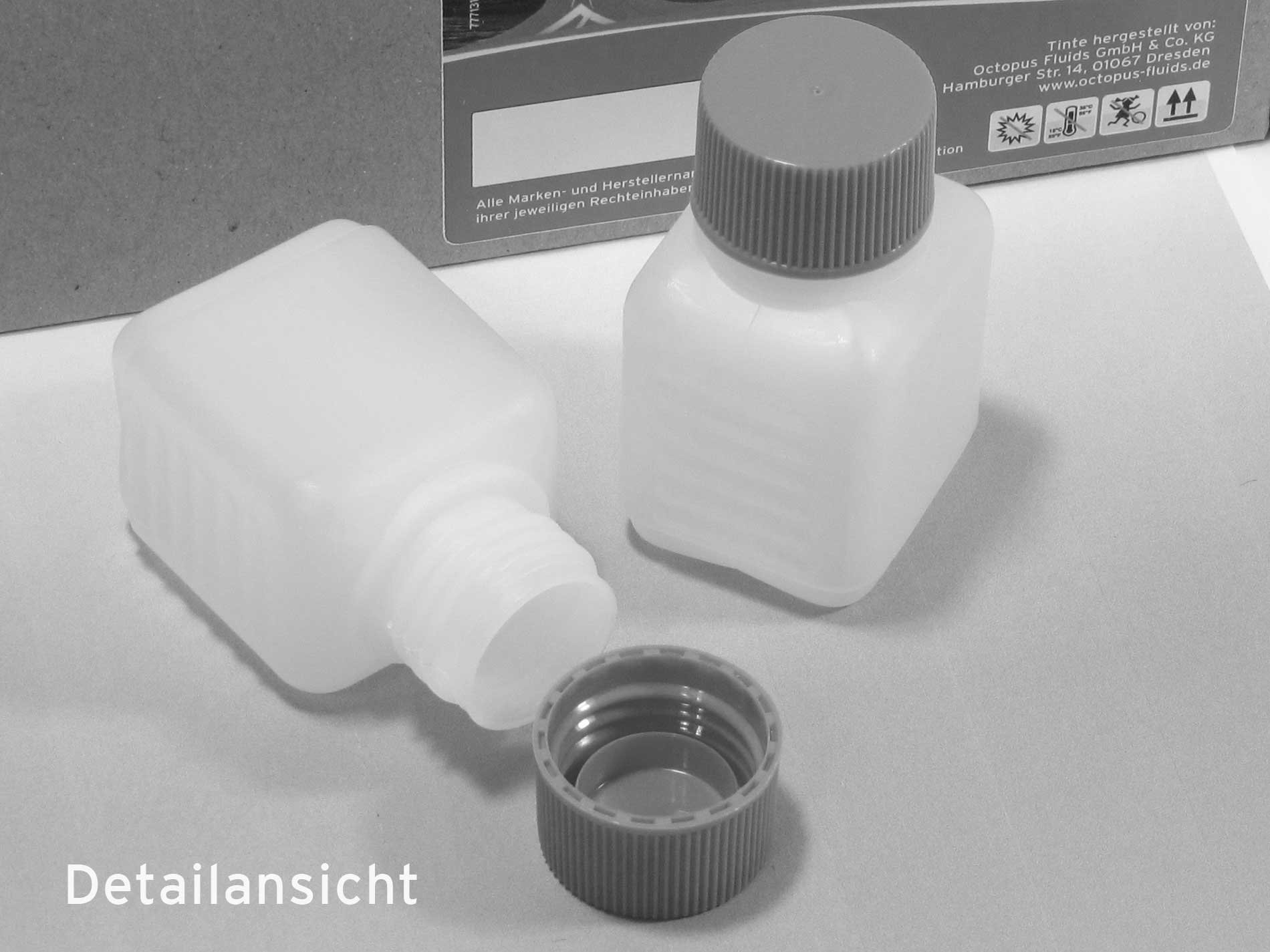 10 Bottiglie In Plastica HDPE 500 Ml Con Tappi - Bianche, Adatte Alimenti | Per Conservazione Liquidi - Foto 4