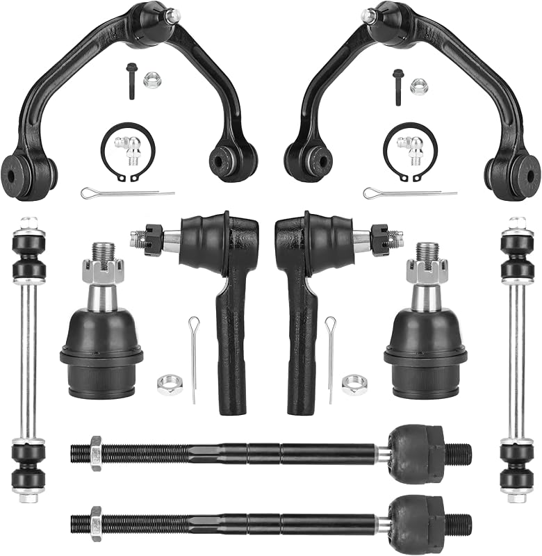 Kit de braços de controle superiores dianteiros Youxmoto para Ford Ranger RWD e Mazda B2300 B2500 B3000 B4000 – 10 peças