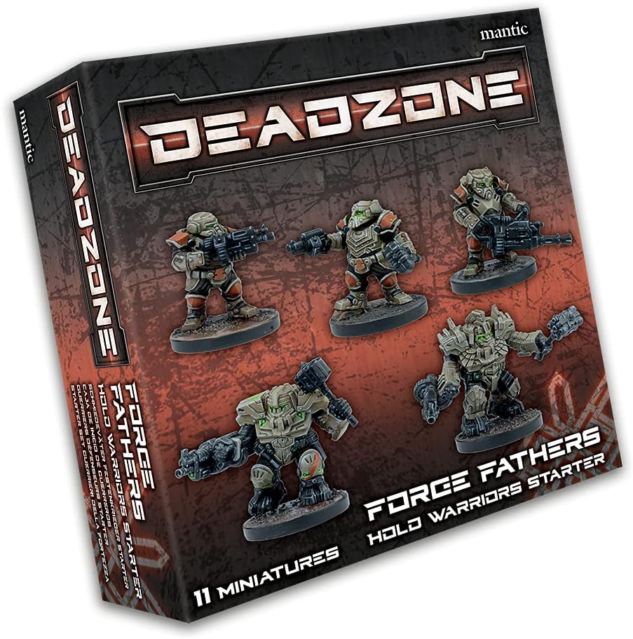 Mantic Games Deadzone Forge Father Hold Warriors Starter, Unpainted, MGDZF103