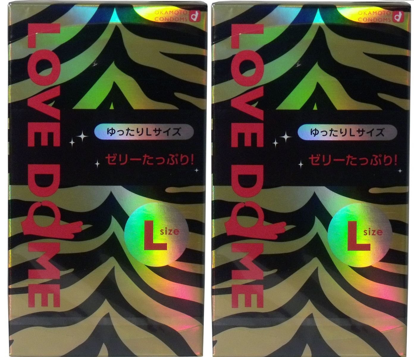 LOVE DOME ラブドーム タイガー ゆったり Lサイズ 12コ入×２