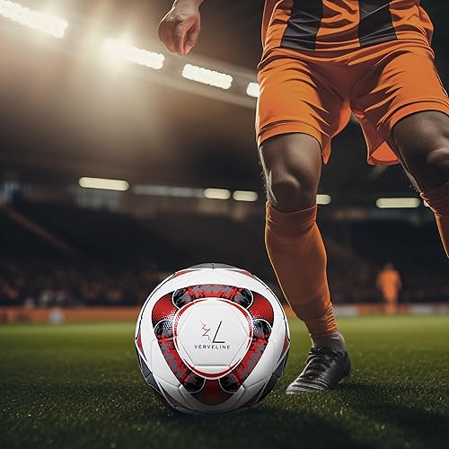 Miniatura 4 de Balón de fútbol tamaño 5 Balones de fútbol juveniles de fútbol - Balones de fútbol profesionales Balón de fútbol de entrenamiento al aire libre,